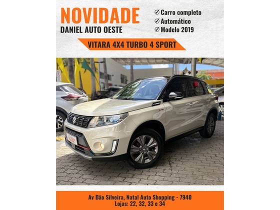 SUZUKI VITARA 1.4 16V TURBO GASOLINA 4SPORT ALLGRIP AUTOMÁTICO SUZUKI VITARA 1.4 16V TURBO GASOLINA 4SPORT ALLGRIP AUTOMÁTICO